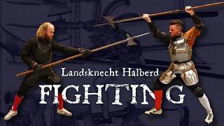 Landsknecht Halberd Fighting