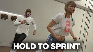 How To Hold To Sprint In GTA Online