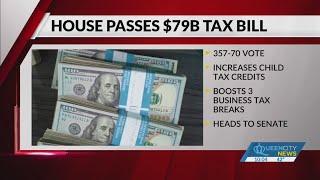 US House passes bill to increase child tax credits