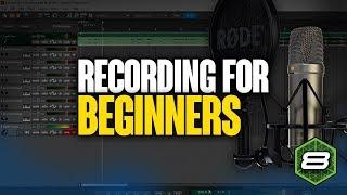 Recording for Beginners: Microphone setup, Setting Tempo, Recording Modes | Mixcraft 8 Tutorial