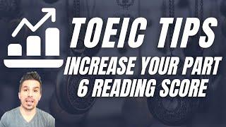 IMPROVE AT TOEIC TODAY! PART 6 TIPS +  PRACTICE QUESTIONS #TOEIC990 #passtoeic #toeictips #toeic