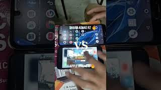 Aquos R2 VS Iphone 8 Pubg Speed Test| Aquos R2 90fps #shorts