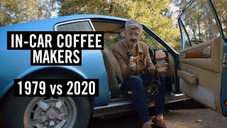 In-Car Coffee Makers: 1979 vs 2020