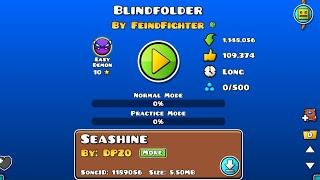 "Blindfolder" (Weekly Demon) / by: Charifma / Geometry Dash