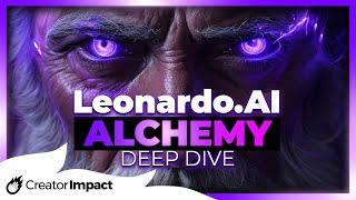 How to use LEONARDO AI ALCHEMY (Tutorial & Deep Dive! FREE Trial Now out)