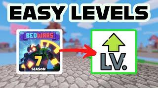 How to LEVEL UP Your Player Level Easily ️ | Roblox Bedwars