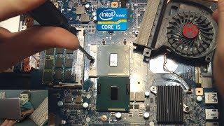 Замена Intel Core i3 на i5, легкий апгрейд ноутбука ⧈_⧈