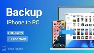 How to Back Up iPhone to PC - 3 Ways | Full & Specific Backup Guide