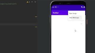 How To Create Custom Toolbar Android Studio Java