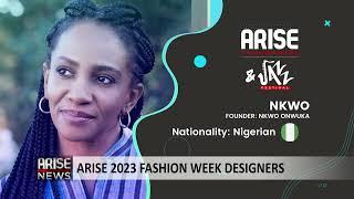 ARISE Fashion Week 2023 Designers