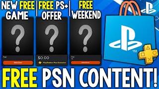 Get Tons of Free Stuff on PSN Right Now - NEW Free PS4/PS5 Game, PS PLUS Free Offer + Free Weekend!