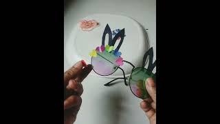 Diy colourful goggles |#trending #viral #youtubeshorts #crafter  #oasissandhyatouchwoodart