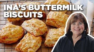 Ina's Buttermilk Cheddar Biscuits | Barefoot Contessa: Cook Like a Pro | Food Network