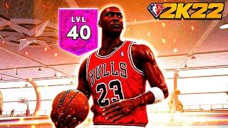 Using my MICHAEL JORDAN BUILD on NBA 2K22 Current Gen for the FIRST TIME...