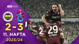 Fenerbahçe (2-3) Trabzonspor | 11. Hafta - Trendyol Süper Lig 2023/2024