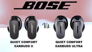 Bose Quiet Comfort Earbuds 2 vs Earbuds Ultra Bluetooth Earbuds | Compare | Specifications Features