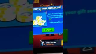  СЛИВ ЗОЛОТОЙ НЕДЕЛИ ПОДАРКОВ В ОБНОВЛЕНИИ! #brawlstars #shorts