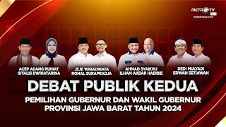 DEBAT KEDUA CALON GUBERNUR & WAKIL GUBERNUR JAWA BARAT