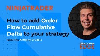 Develop Your Edge: How to add Order Flow Cumulative Delta to your strategy