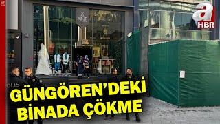 Güngören'de İnşaat Halindeki Mağazada Çökme Oldu, 2 Kişiden 1'i Kurtuldu l A Haber