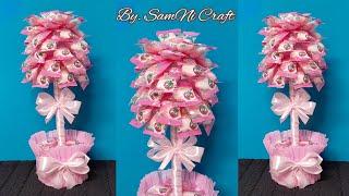 DIY CANDY TREE | Pohon Permen Yupi | Hiasan dari Permen Yupi