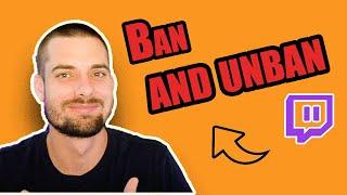 How to Ban and Unban Someone on Twitch