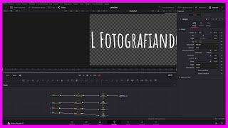 Animacion de texto en FUSION Davinci Resolve