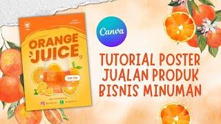 Tutorial Desain Poster Minuman di Canva