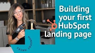 Learn to Build a Landing Page in HubSpot - Full Tutorial