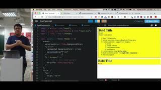 React Inline Styling with JSS - Talk.JS + Talk.CSS = JSConf.Asia Special!