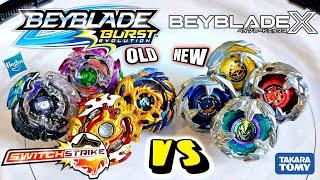 BEYBLADE X vs. Beyblade Burst SWITCHSTRIKE - Old School vs. New School Elimination Tournament!