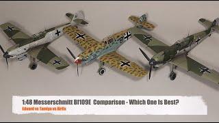 Top 3 Bf109 E Model Kits Compared: Airfix vs Eduard vs Tamiya!