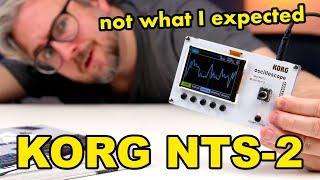 KORG NTS-2 surprised me! // oscilloscope, synthesizer, spectrum analyzer & MORE