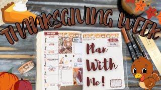 Plan With Me! | Thanksgiving Week | Aura Estelle B6 Daily