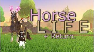 NEW Roblox Horse Game! | Horse Life ROBLOX
