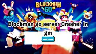 BLOCKMAN GO SERVER CRASHER IN ADMIN PANEL | КРАШЕР СЕРВЕРА БЛОКМЕН ГО