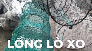 Lồng Lò Xo Bẫy Cá, Cua, Ếch, Lươn, Tôm - Sợi Cước Dày Thái Lan Siêu Bền | A Quang SĐT:0989.324.396