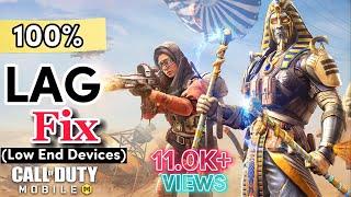 How to Fix Lag In Call Of Duty Mobile In 2GB Mobiles | How To Reduce Lag Problem In cod mobile