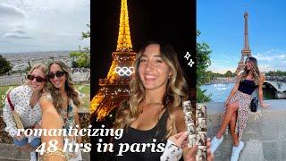 ROMANTICIZING 48 HRS IN PARIS!!  visiting for the first time, seeing the Eiffel Tower, exploring