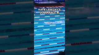 Katie Ledecky in a LEAGUE OF HER OWN ‍️