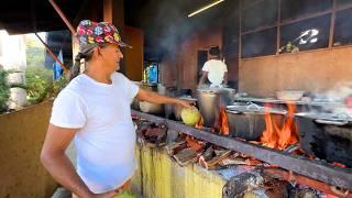 TRADITIONAL Jamaican WOOD FIRE Breakfast in Jamaica! 100 Foods to Eat Before You Die #59