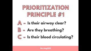 The ABCs for Nursing School | How to Prioritize Patient Care