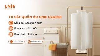 TỦ SẤY QUẦN ÁO UNIE UCD658 - TỦ SẤY MINI TIỆN DỤNG, DỄ DI CHUYỂN