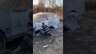 Покраска автомобиля за три часа? Это реально! #покраска #гараж #гаражныебудни