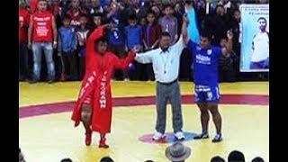 Lalsangliana vrs Lalnunfela - Mizo Palian Inchai  2014 (MizoramWrestling Championship)