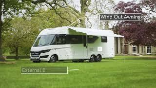 The Auto-Trail Grande Frontier shows A-Class luxury at its finest, available in three models