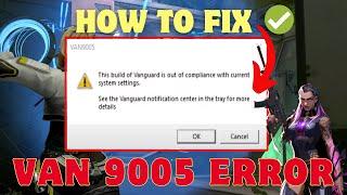 How To Fix Valorant VAN 9005 Error Code In Windows 11/10 | Helpful Guide 2023