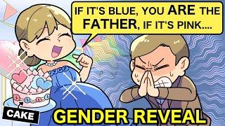 Gender Reveal But With a PLOT TWIST - We'll Know By Cutting The Cake! 【Comedy Anime】