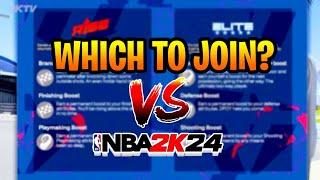 What Affiliation Should You Join In 2K24 + How To Join A Affiliation In 2K24!!! (Tutorial)