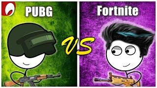 PUBG Gamers vs Fortnite Gamers